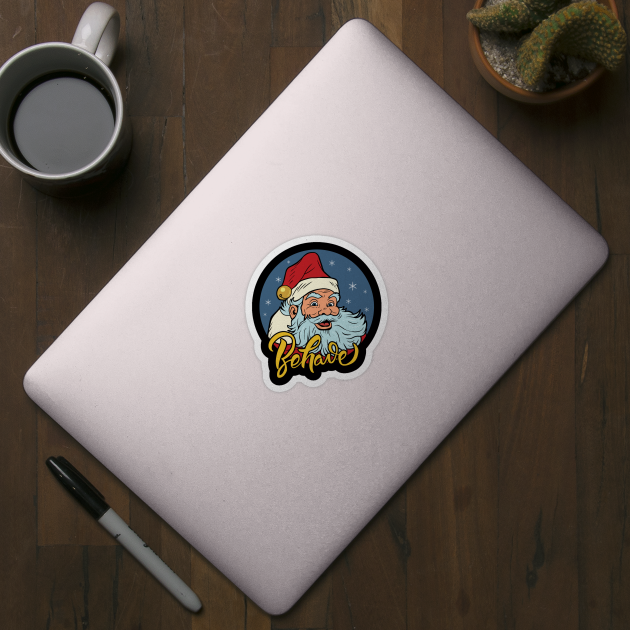 Pop Art Santa by valentinahramov